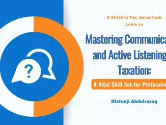 Mastering Communication and Active Listening in Taxation: