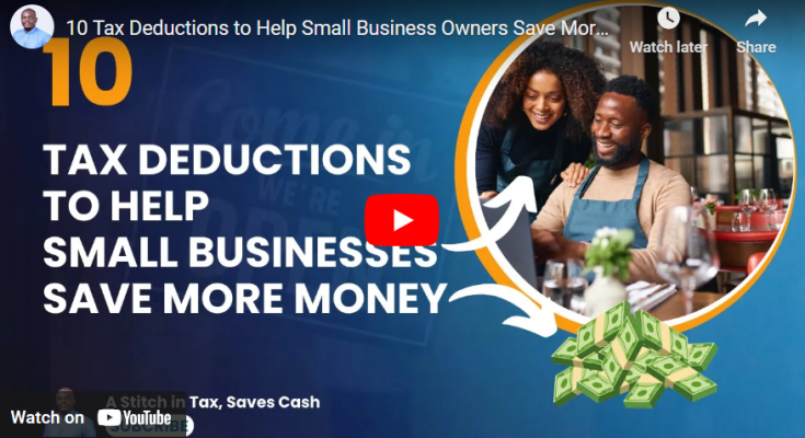 10 Tax Deductions to Help Small Business Owners Save More Money