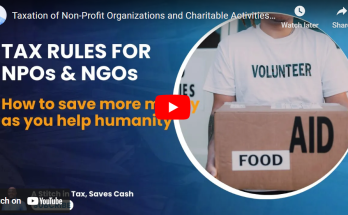 VIDEO: Taxation of Non-Profit Organizations and Charitable Activities in Nigeria