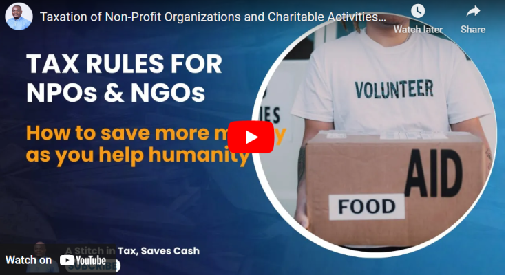 VIDEO: Taxation of Non-Profit Organizations and Charitable Activities in Nigeria